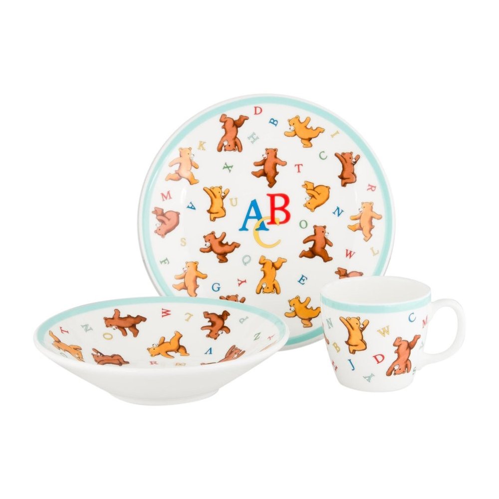 Tiffany & Co. Alphabet Bears Childrens 3 pc China